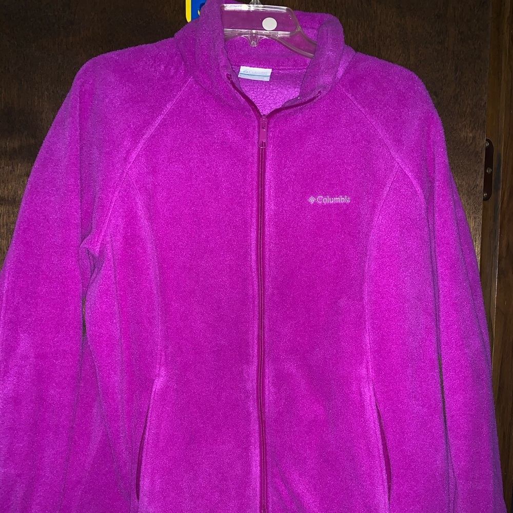 Women’s Columbia fleece zip up